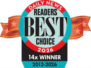 LA Daily News Readers Best Choice 14x Winner
